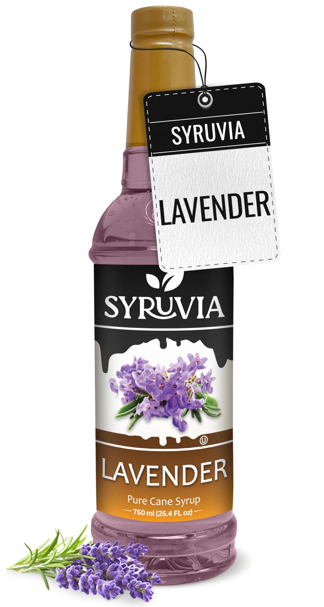 Amazon.com: Syruvia Coffee Syrup, Lavender Flavored Syrup for